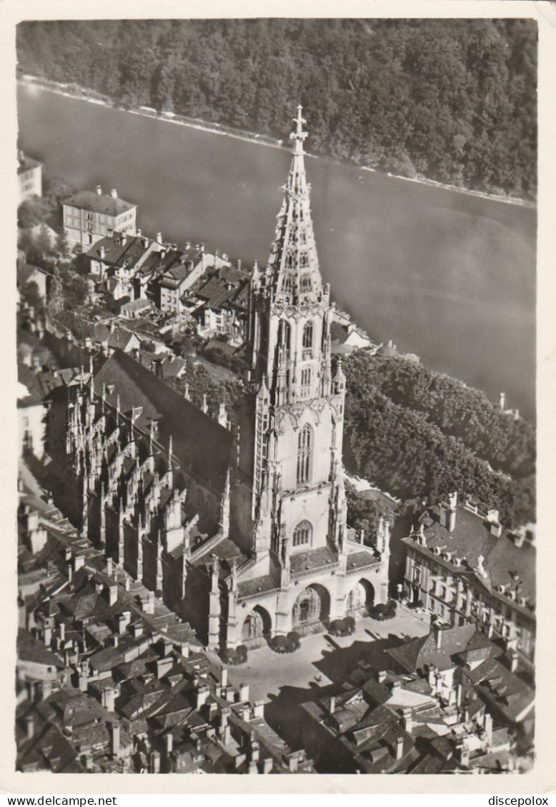 AD417 Bern Berne - Fliegeraufnahme Vue Aerienne Aerial View Vista Aerea / Viaggiata 1960 - Berne