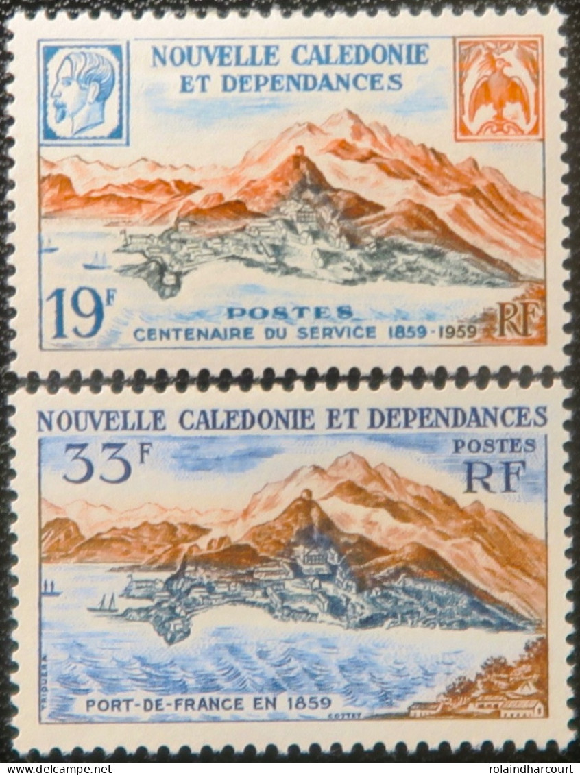 R2253/813 - NOUVELLE CALEDONIE - 1960 - N°300 à 301 NEUFS* - Neufs