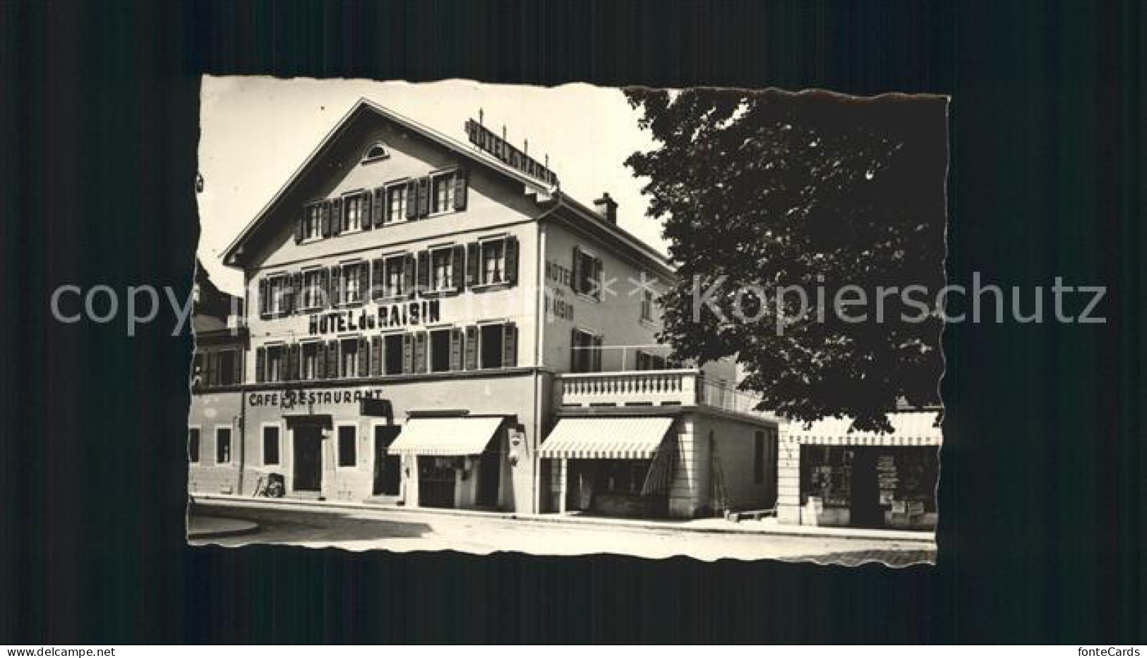 12325547 Montreux VD Hotel Du Raisin Montreux VD - Andere & Zonder Classificatie