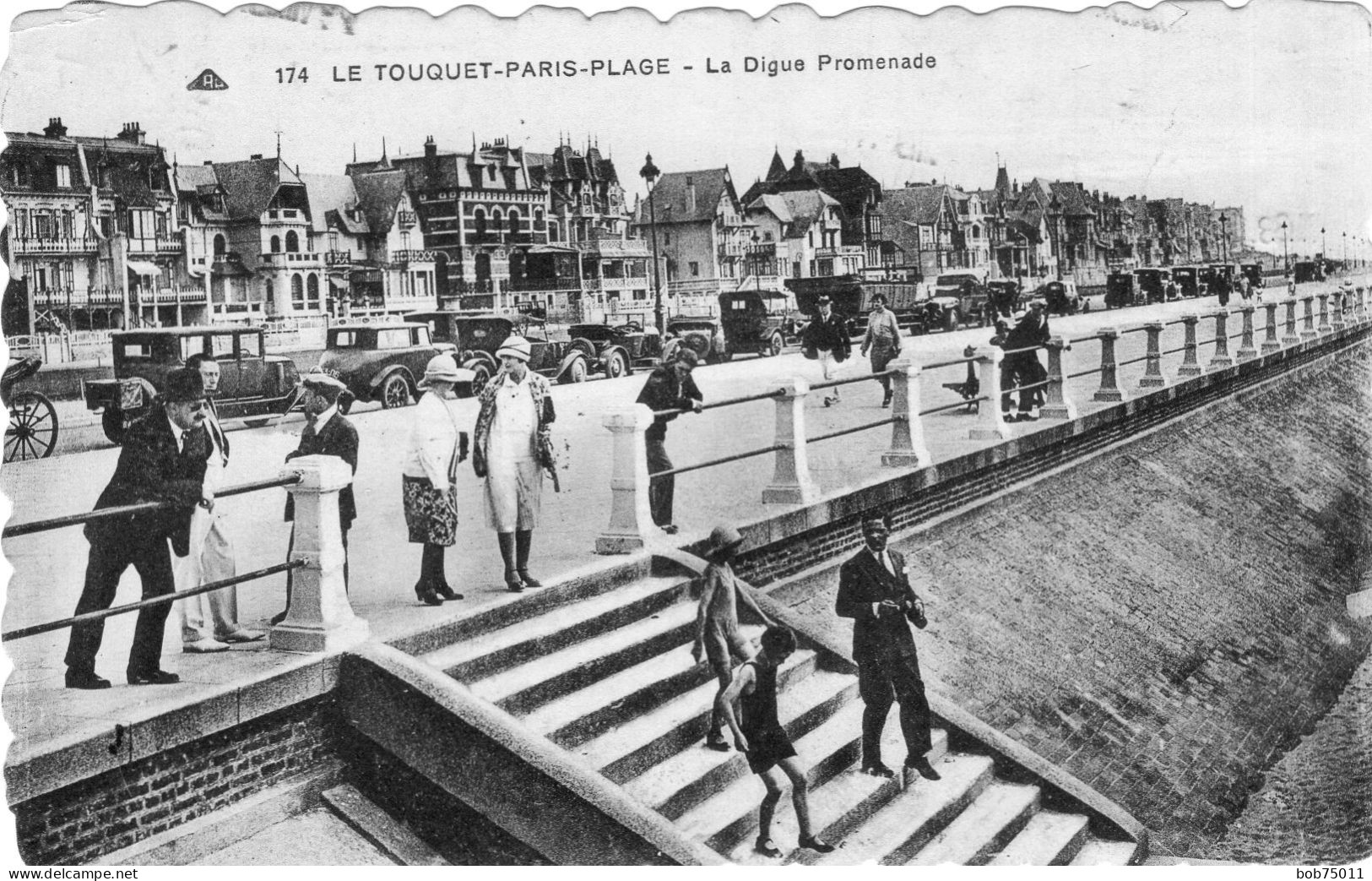 LE TOUQUET-PARIS-PLAGE , La Digue Promenade - Le Touquet