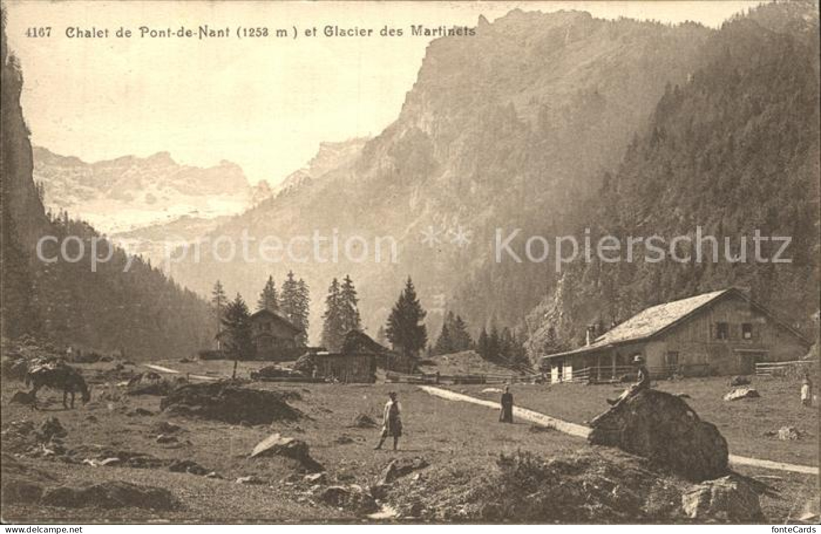 12323367 Les Plans-sur-Bex Chalet De Pont De Nant Glacier Des Martinets Gletsche - Andere & Zonder Classificatie