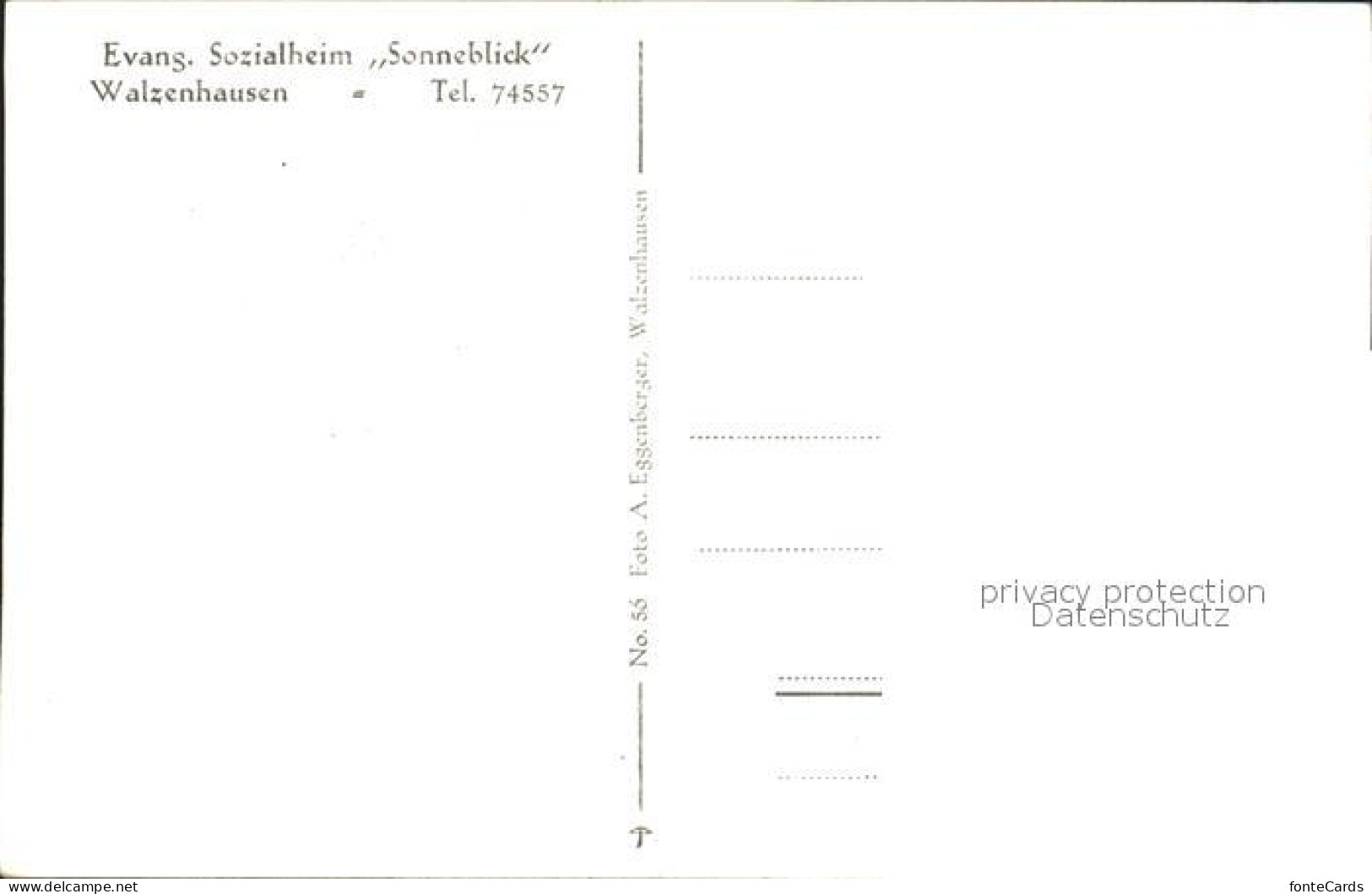 12323237 Walzenhausen AR Evangelisches Sozialheim Sonneblick Walzenhausen AR - Other & Unclassified