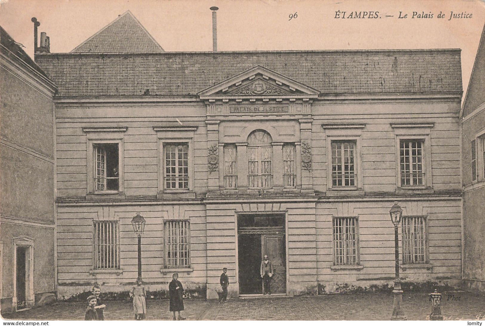 91 Etampes Le Palais De Justice CPA - Etampes