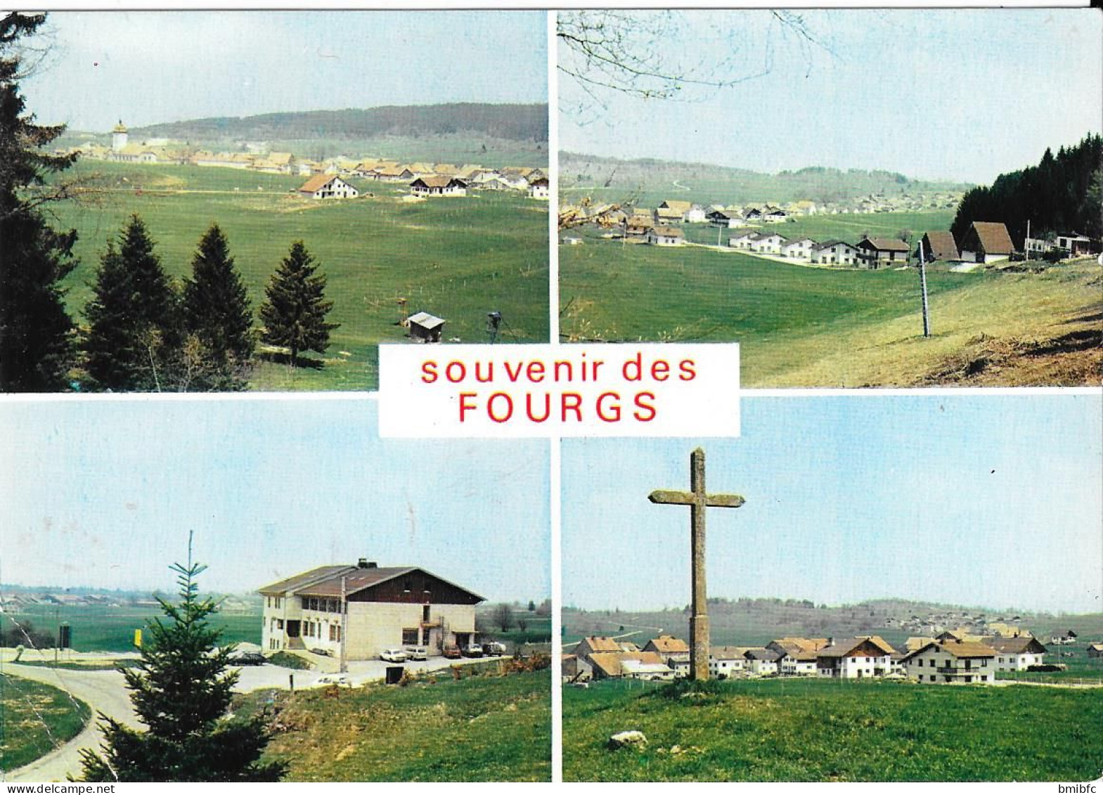 Souvenir Des FOURGS - Le Haut Du Village - L'Etape - Le Village - Autres & Non Classés