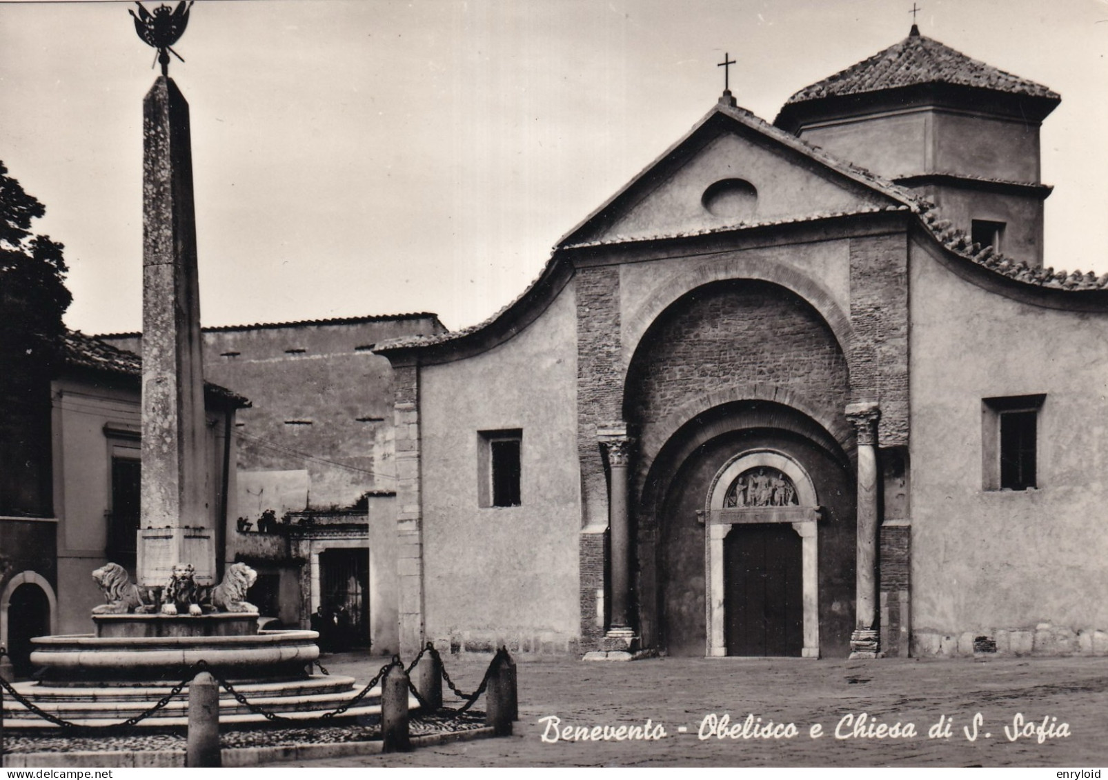 Benevento Obelisco Chiesa Di Santa Sofia - Benevento