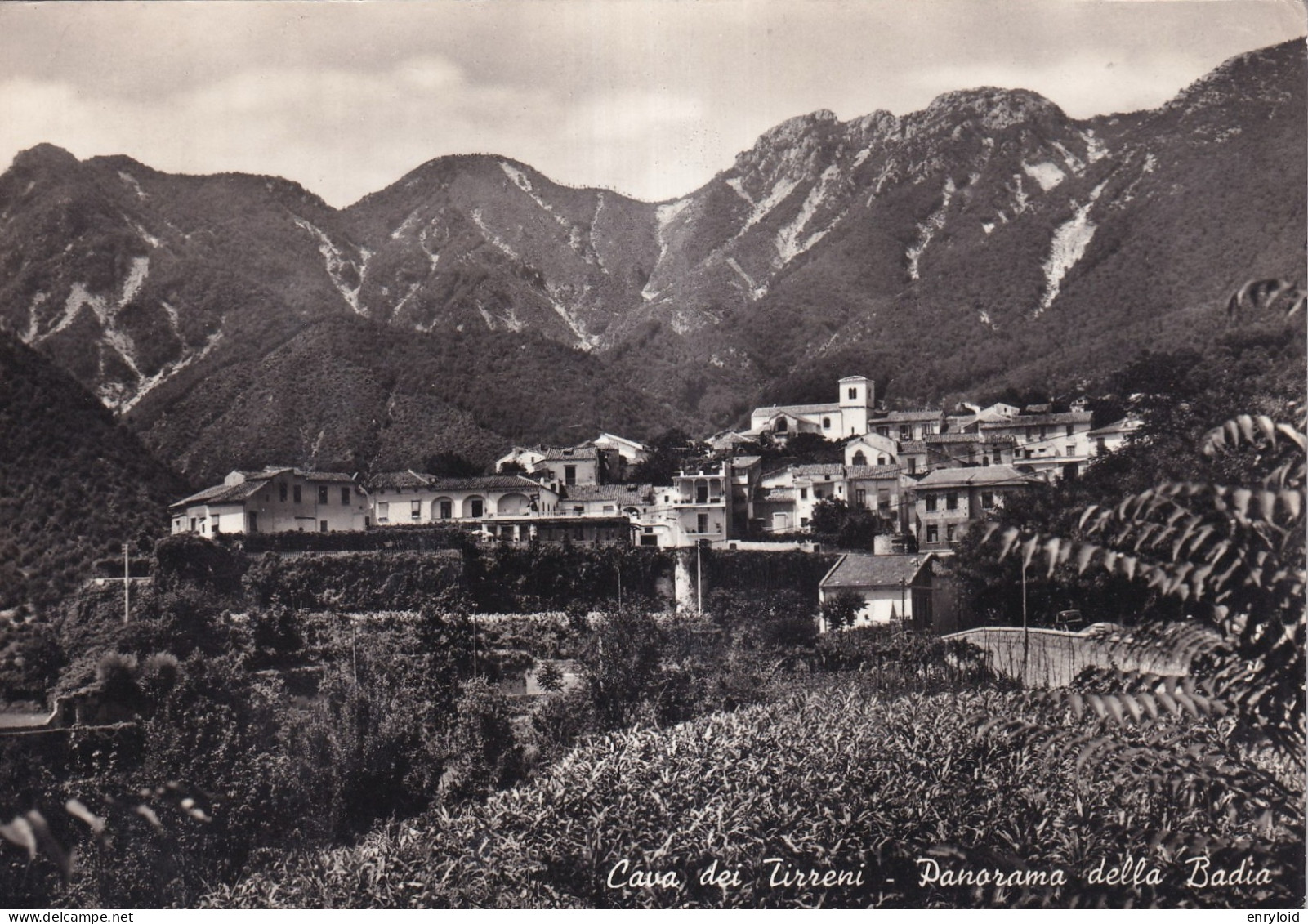 Cava De' Tirreni Panorama Della Badia - Andere & Zonder Classificatie