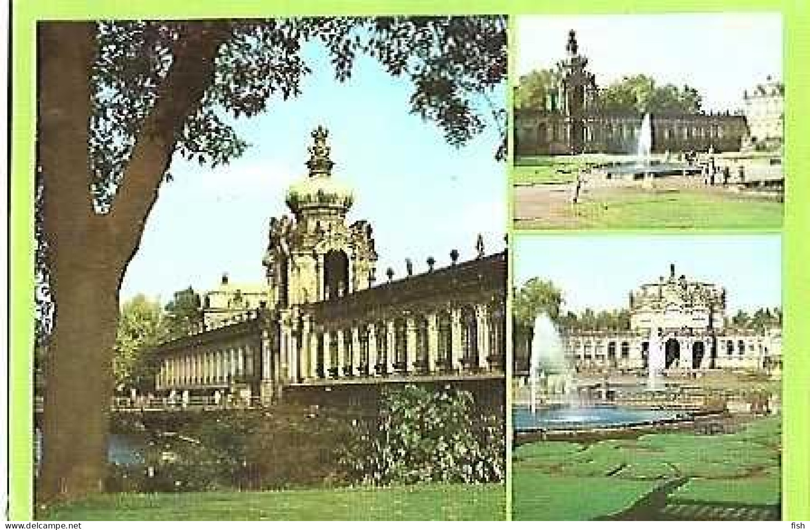 Germany & Marcofilia, Dresden Der Zwinger, Multi,  Oeiras Portugal 1983  (77765( - Gruss Aus.../ Gruesse Aus...