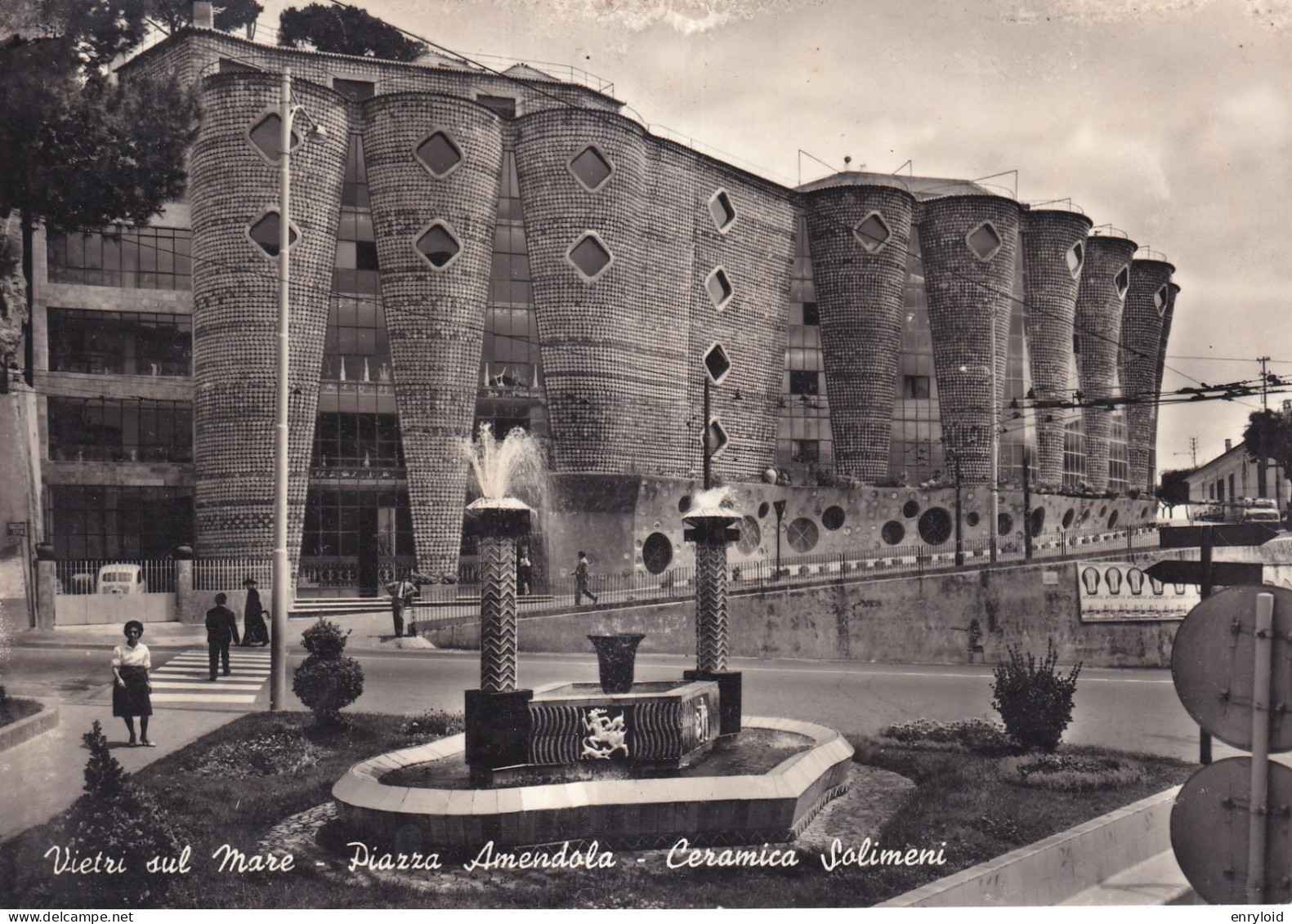  Vietri Sul Mare Piazza Amendola Ceramica Solimeni - Altri & Non Classificati