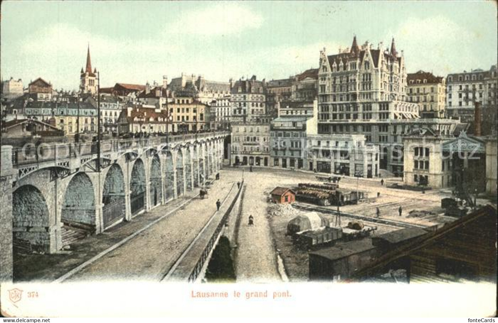 12321107 Lausanne VD Le Grand Pont Lausanne - Andere & Zonder Classificatie