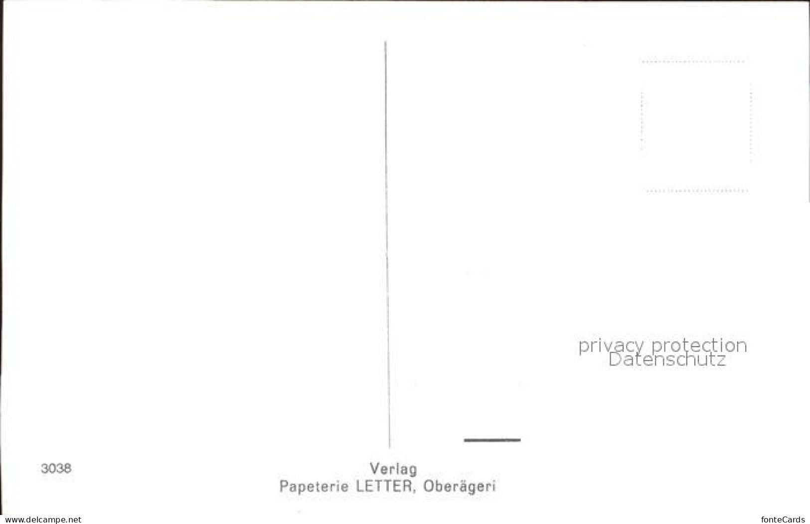 12320717 Oberaegeri Stadtansicht Oberaegeri - Andere & Zonder Classificatie