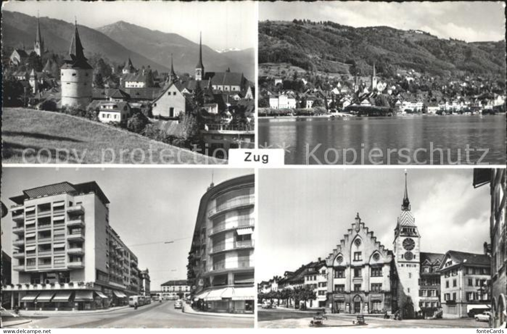 12320667 Zug  ZG Stadtansicht  - Andere & Zonder Classificatie