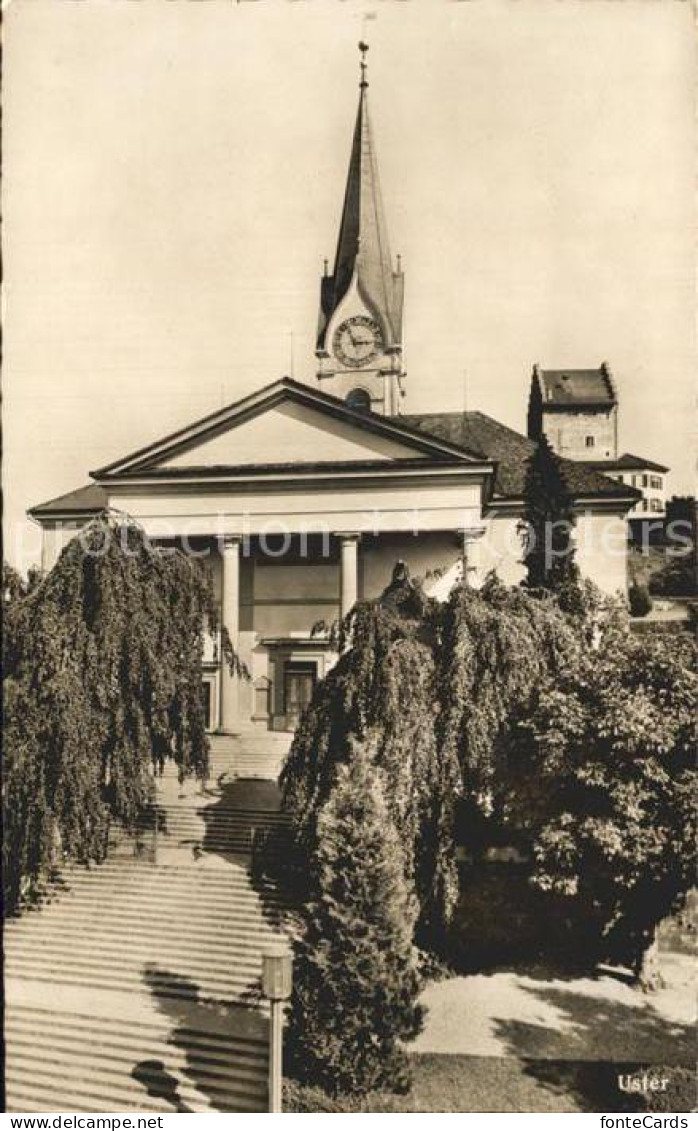 12319377 Uster ZH Schloss Kirche Uster - Andere & Zonder Classificatie