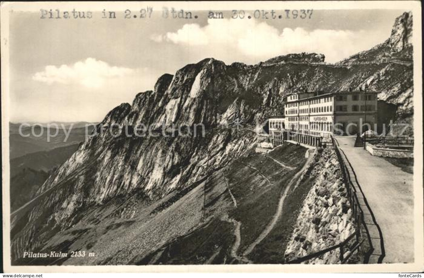 12319287 Pilatus Kulm Berghotel Alpen Pilatus  - Sonstige & Ohne Zuordnung