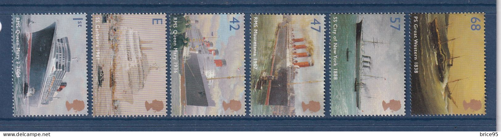 Grande Bretagne - YT N° 2548 à 2553 ** - Neuf Sans Charnière - 2004 - Unused Stamps