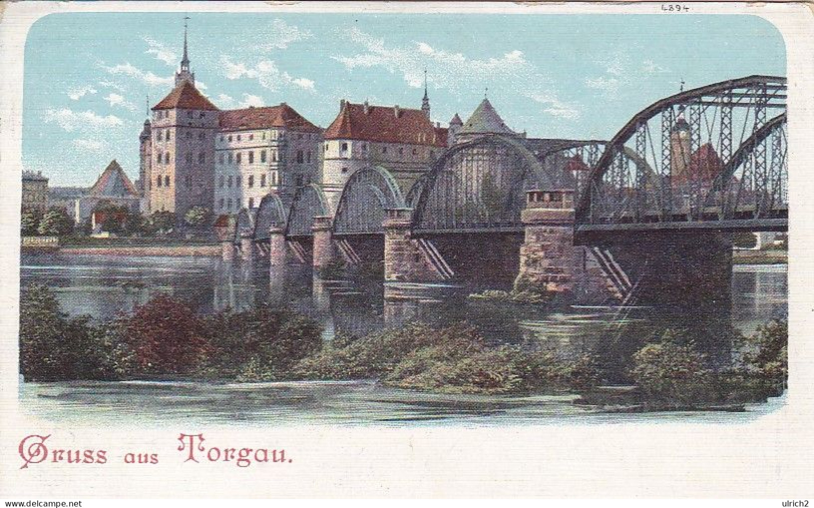 AK Gruss Aus Torgau - Litho - Ca. 1900  (69421) - Torgau