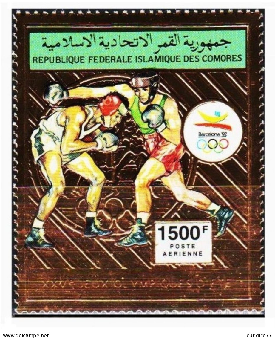 Comores 1992 - Olympic Games Barcelona 92 Mnh** - Sommer 1992: Barcelone