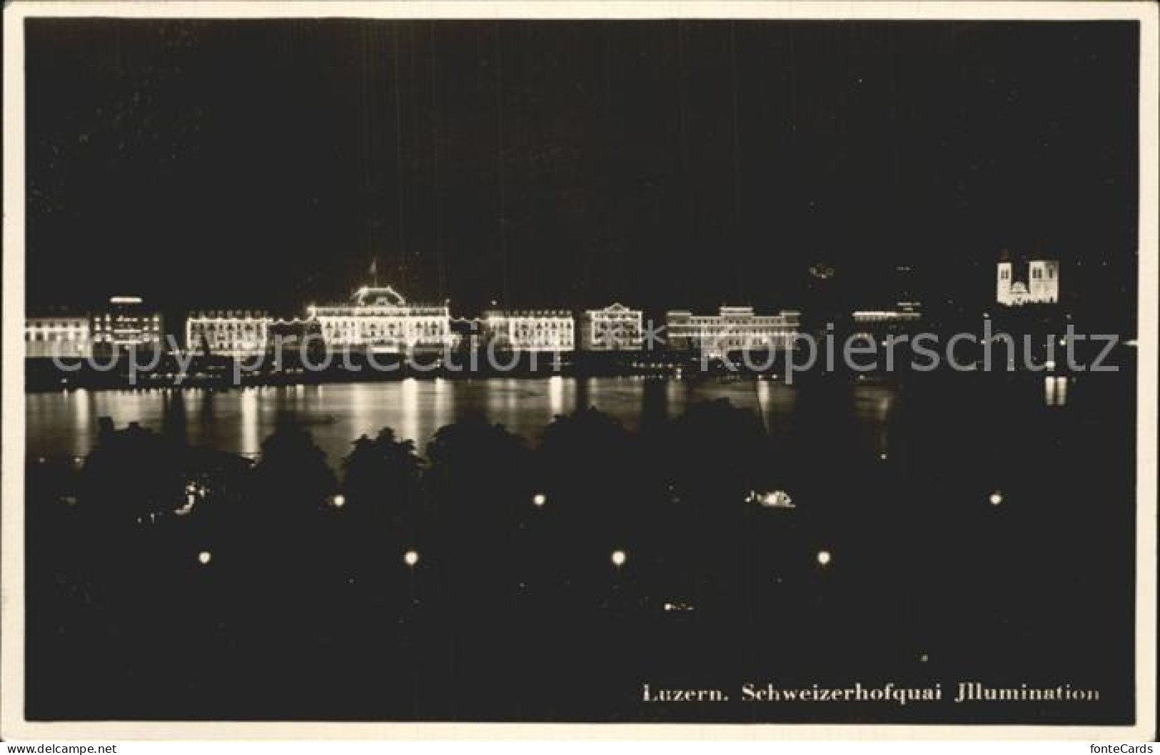 12317977 Luzern LU Schweizerhofquai Illumination Luzern - Andere & Zonder Classificatie