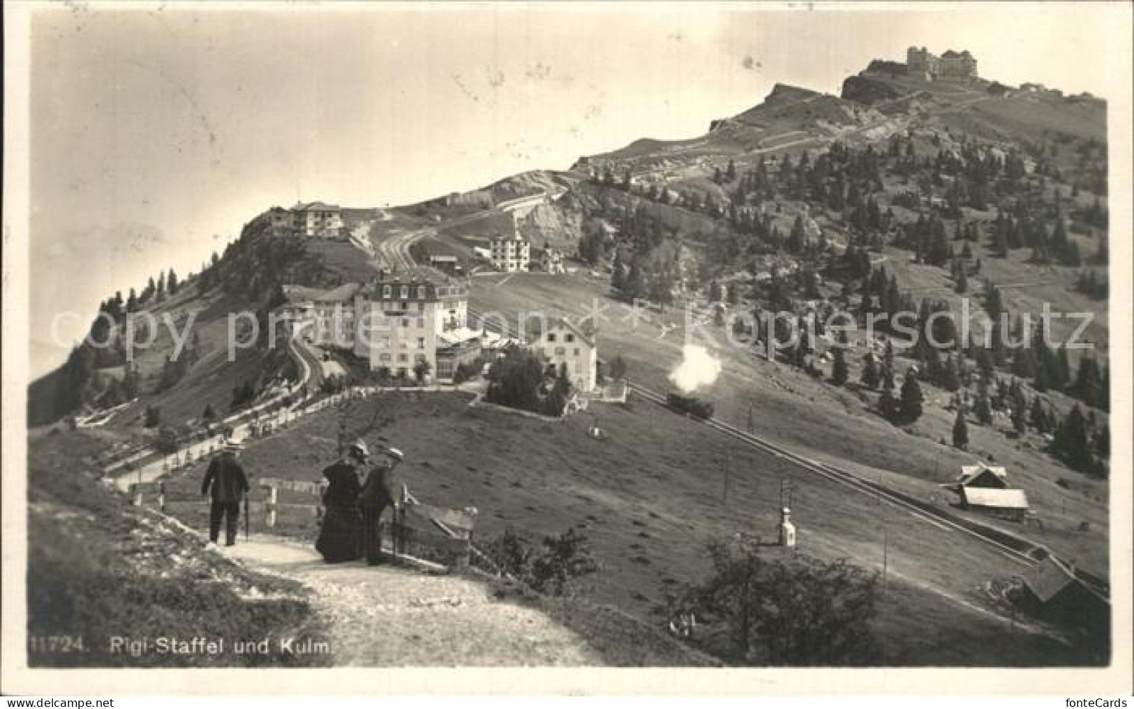 12316047 Rigi Staffel Und Kulm Berghotels Rigi Staffel - Andere & Zonder Classificatie