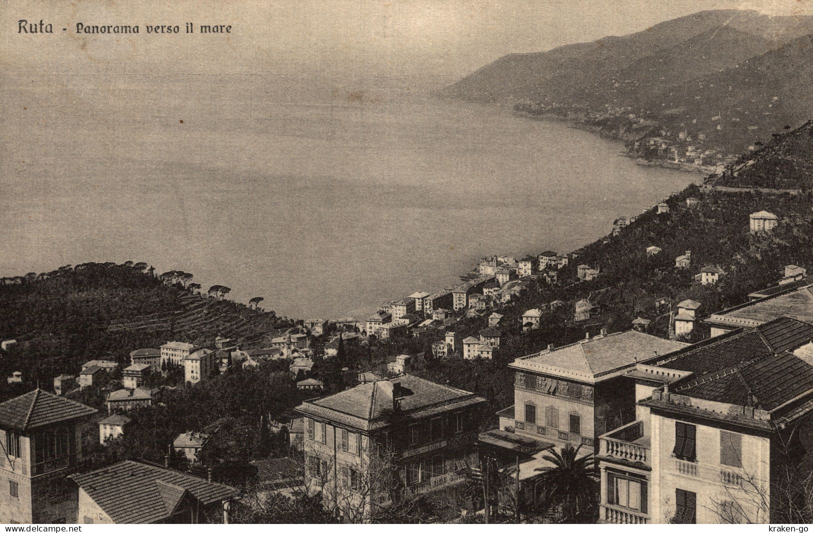 RUTA Di CAMOGLI, Genova - Panorama - VG - #057 - Other & Unclassified