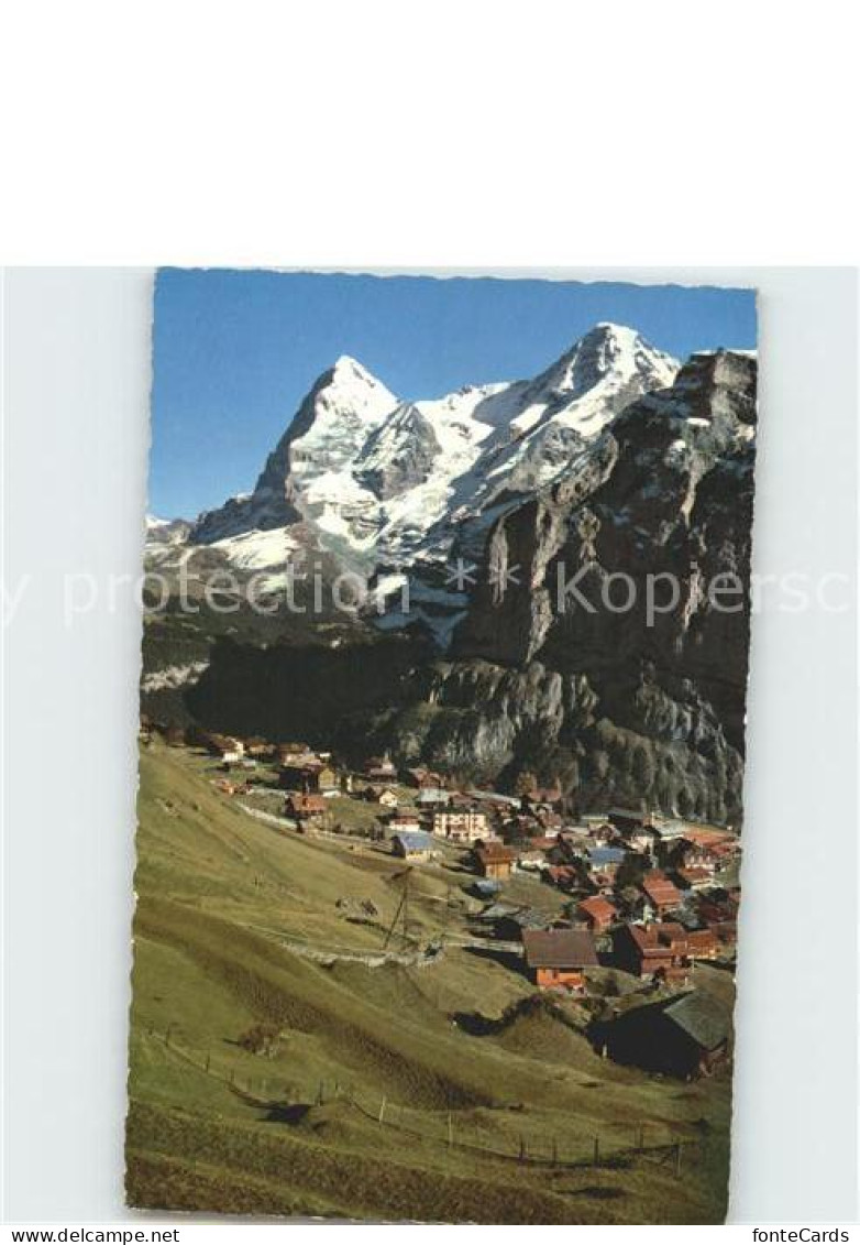 12294717 Muerren BE Eiger Moench Muerren - Andere & Zonder Classificatie