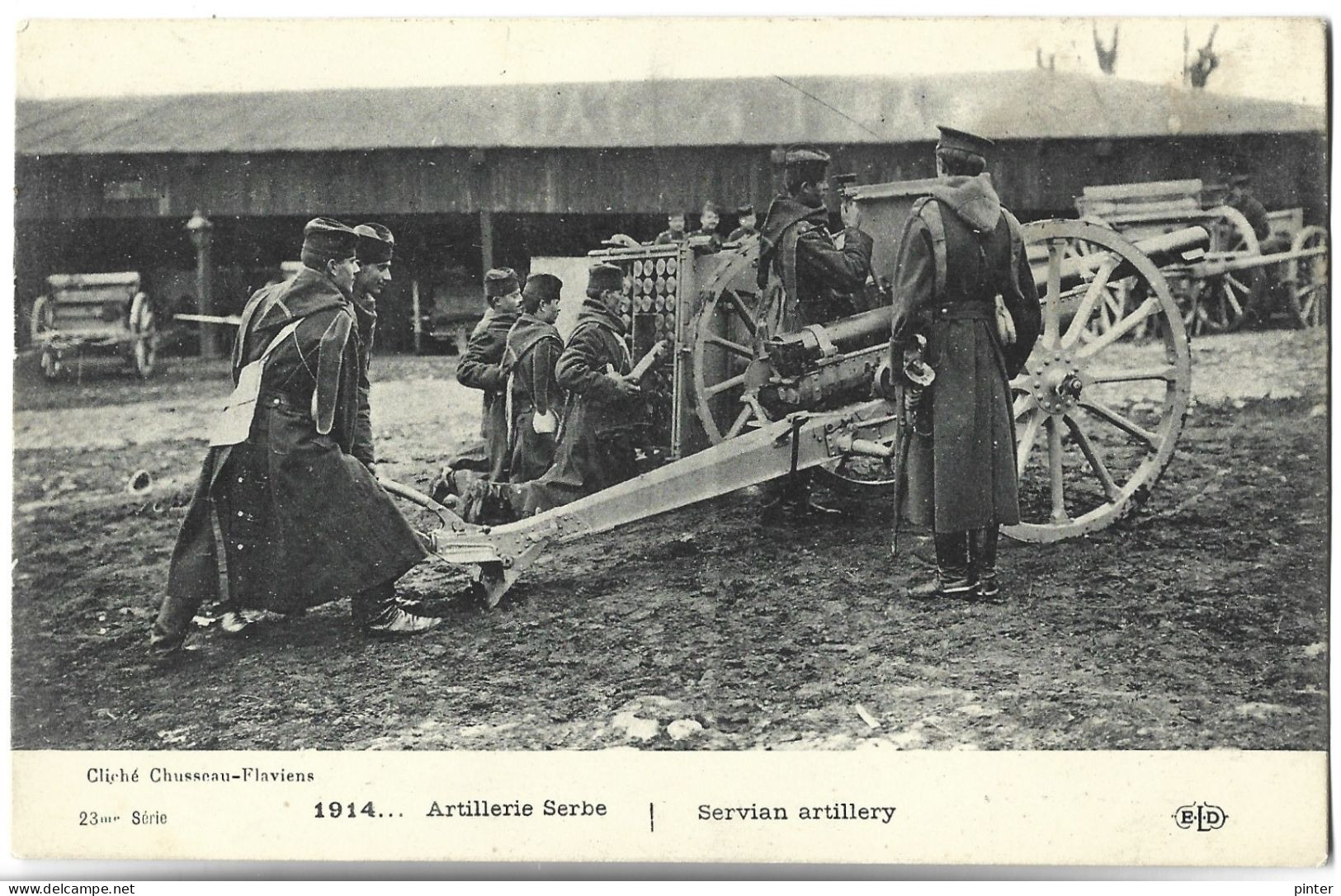 SERBIE - 1914 - Artillerie Serbe - Militaires - Serbien