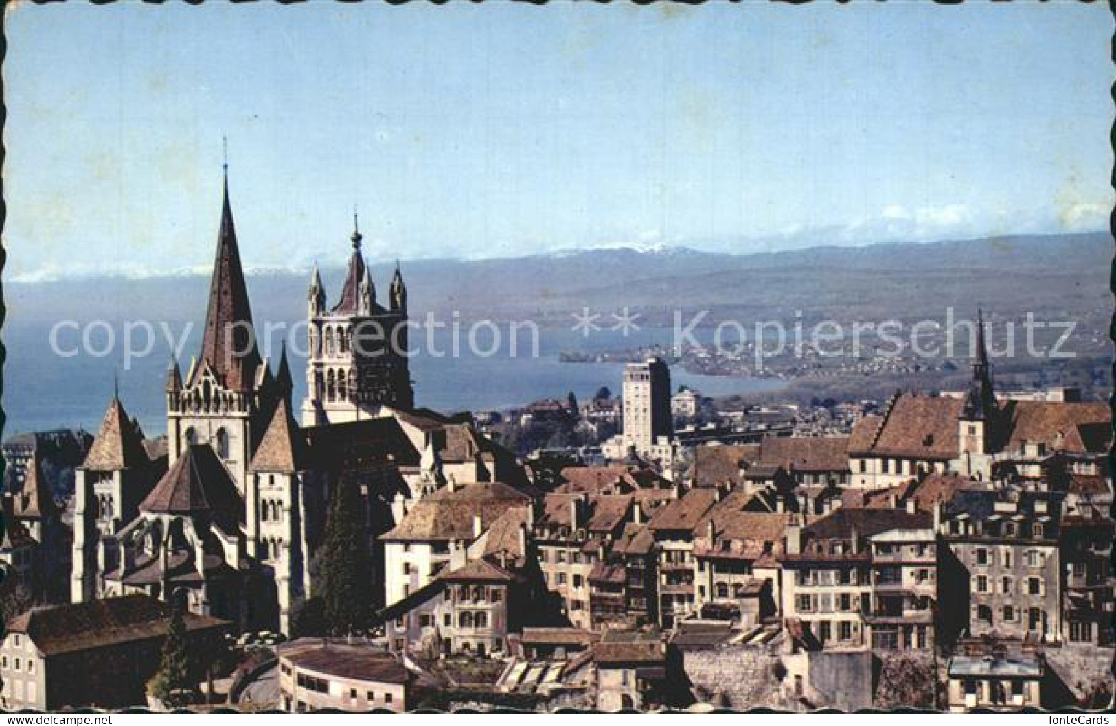 12282127 Lausanne Ouchy Cathedrale Cite  Lausanne Ouchy - Andere & Zonder Classificatie