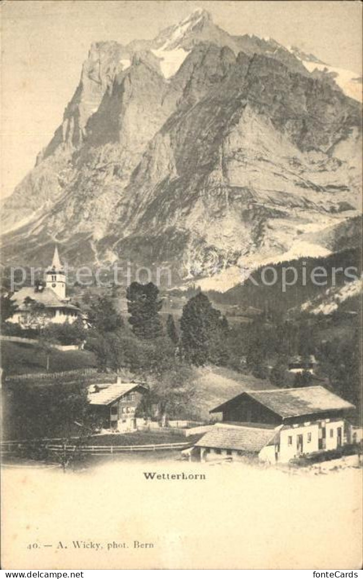 12281757 Wetterhorn Lauterbrunnen  Wetterhorn Lauterbrunnen - Andere & Zonder Classificatie