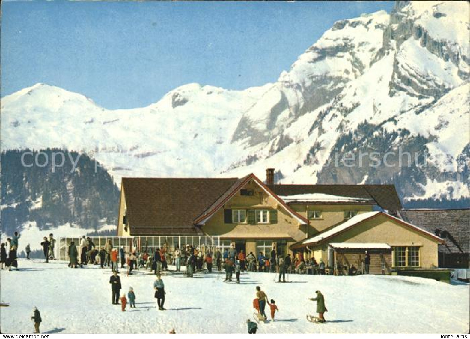 12278867 Wildhaus SG Bergrestaurant Sesselbahn Wintersportplatz Appenzeller Alpe - Other & Unclassified