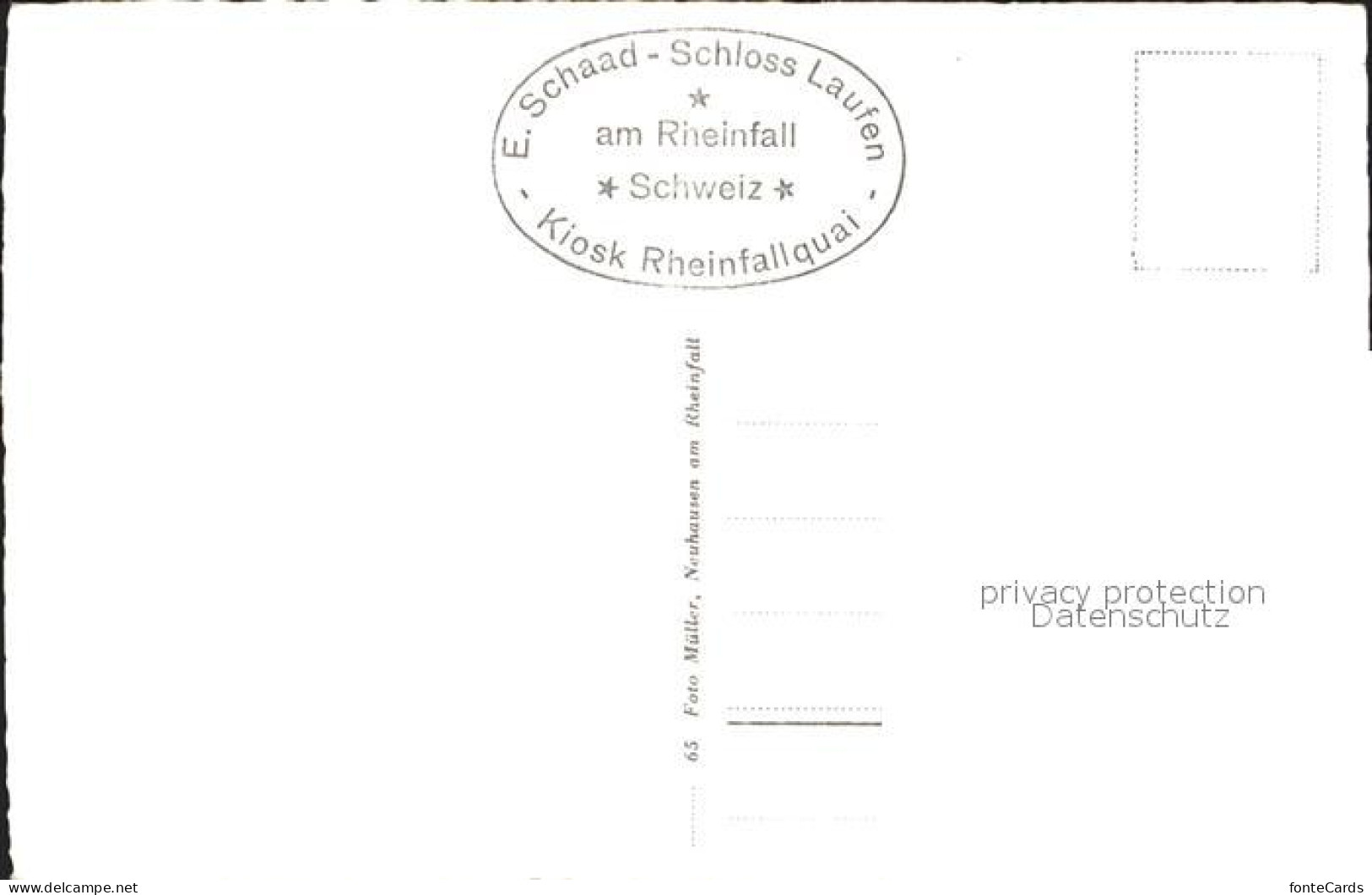 12278107 Schaffhausen SH Panoramakarter Mit Rheinfall Reichenau Bodensee Schaffh - Other & Unclassified