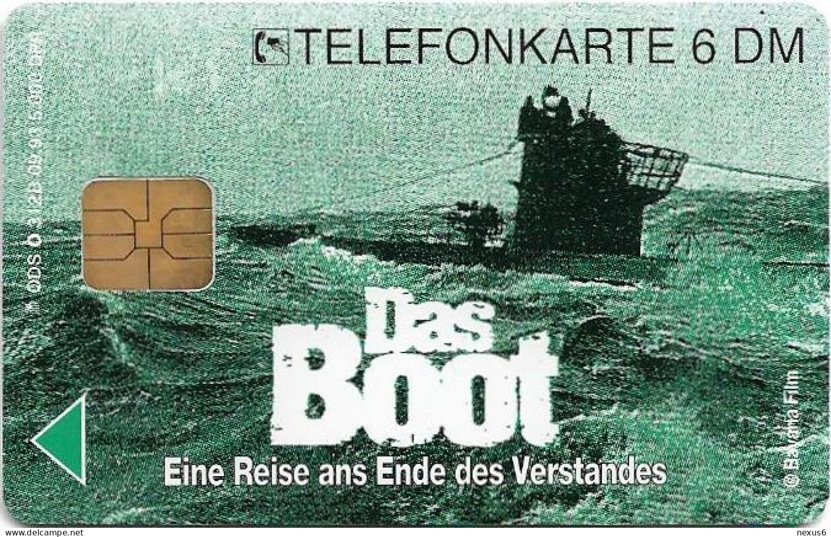 Germany - Das Boot (Film) 2 – Stalingrad - O 0312B - 09.1993, 6DM, 5.000ex, Mint - O-Series: Kundenserie Vom Sammlerservice Ausgeschlossen