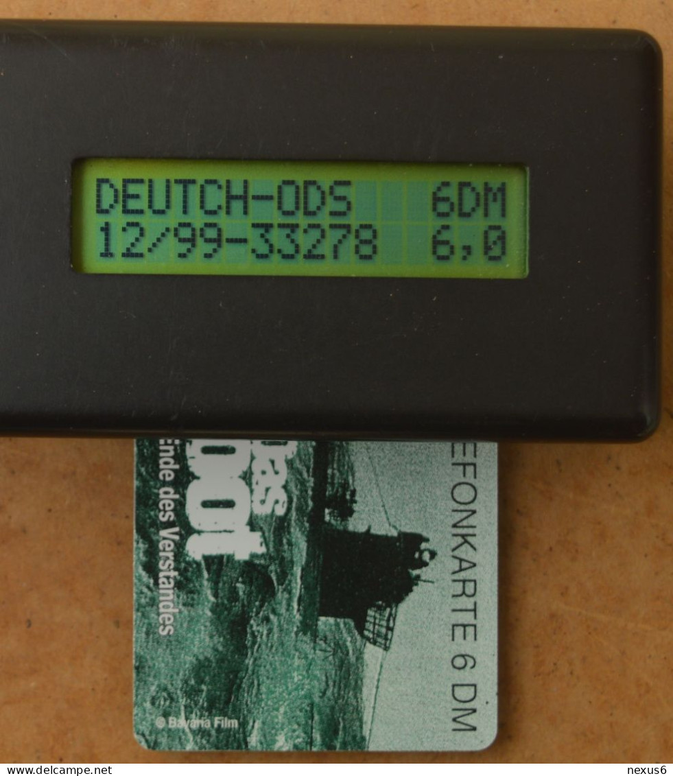 Germany - Das Boot (Film) 3 – Concentration Camps - O 0312C - 09.1993, 6DM, 5.000ex, Mint - O-Series: Kundenserie Vom Sammlerservice Ausgeschlossen