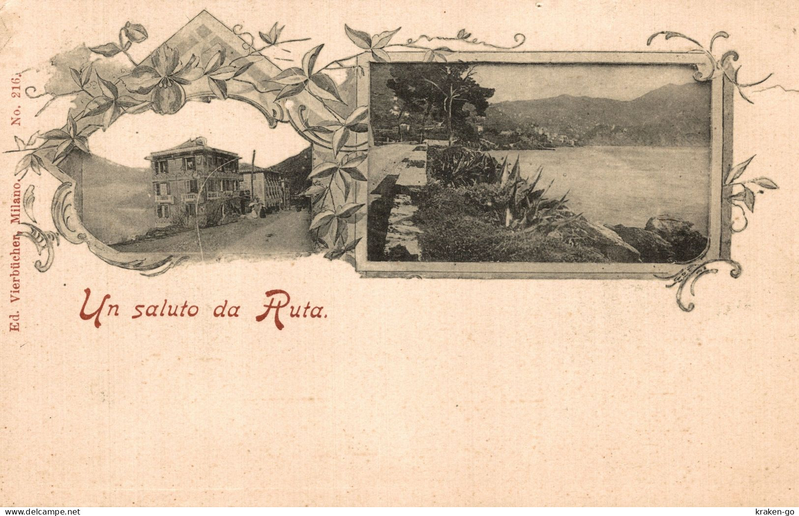 RUTA Di CAMOGLI, Genova - Saluti, Vedutine - NV - #060 - Other & Unclassified