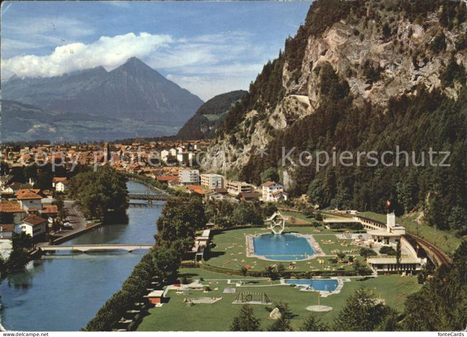 12230947 Interlaken BE Strandbad Niesen  Interlaken - Other & Unclassified