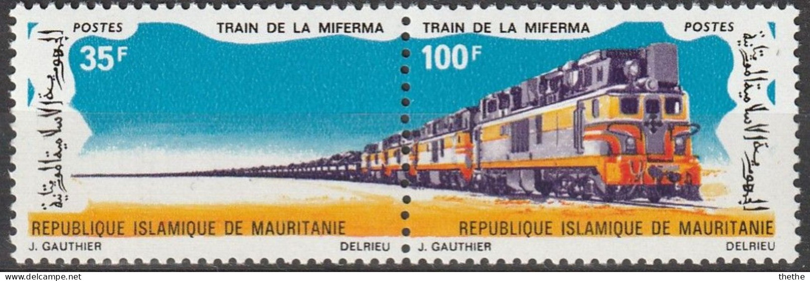 MAURITANIE - Train De La Miferma - Trenes
