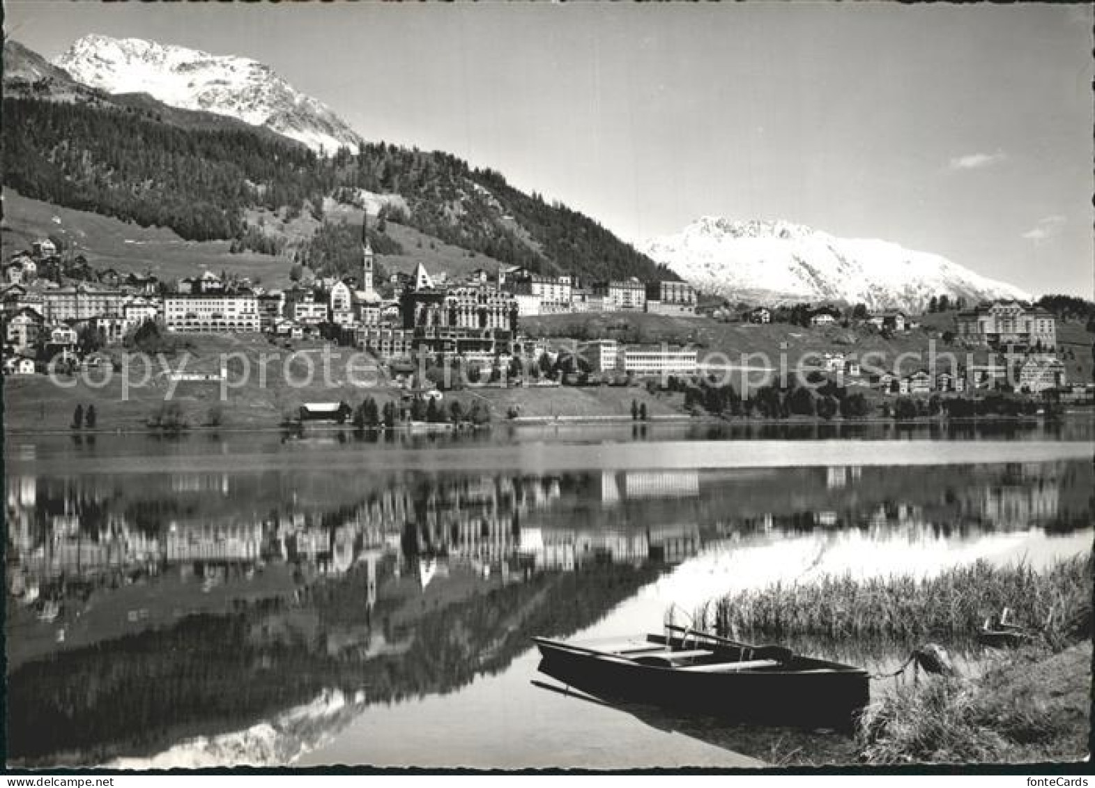 12227817 St Moritz GR Blick Vom See Aus St. Moritz - Other & Unclassified