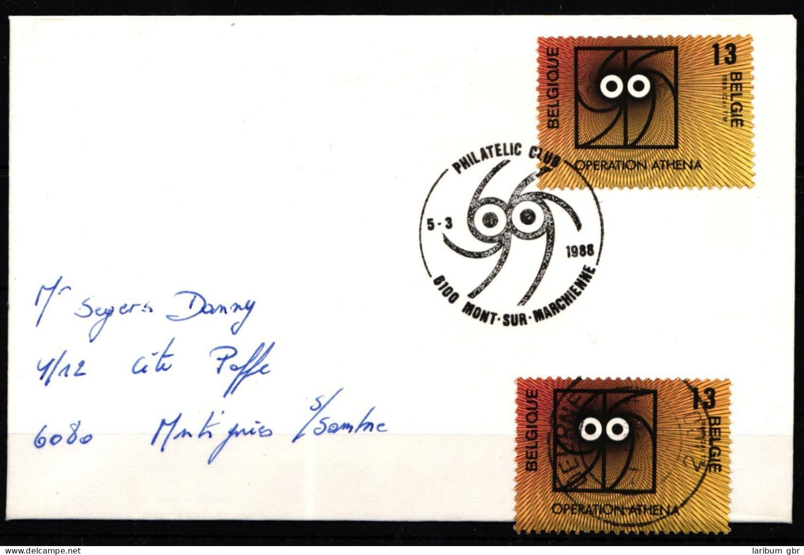 Belgien 2329 Gestempelt Als FDC, Eulen #KJ355 - Other & Unclassified