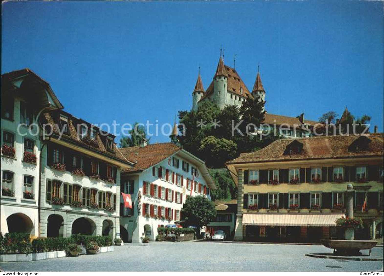 12225107 Thun BE Mit Schloss Thun - Other & Unclassified