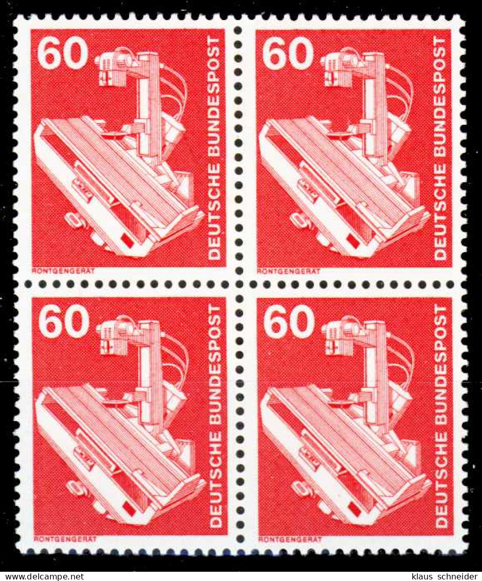 BRD DS INDUSTRIE U. TECHNIK Nr 990 Postfrisch VIERERBLO X27C7E6 - Unused Stamps