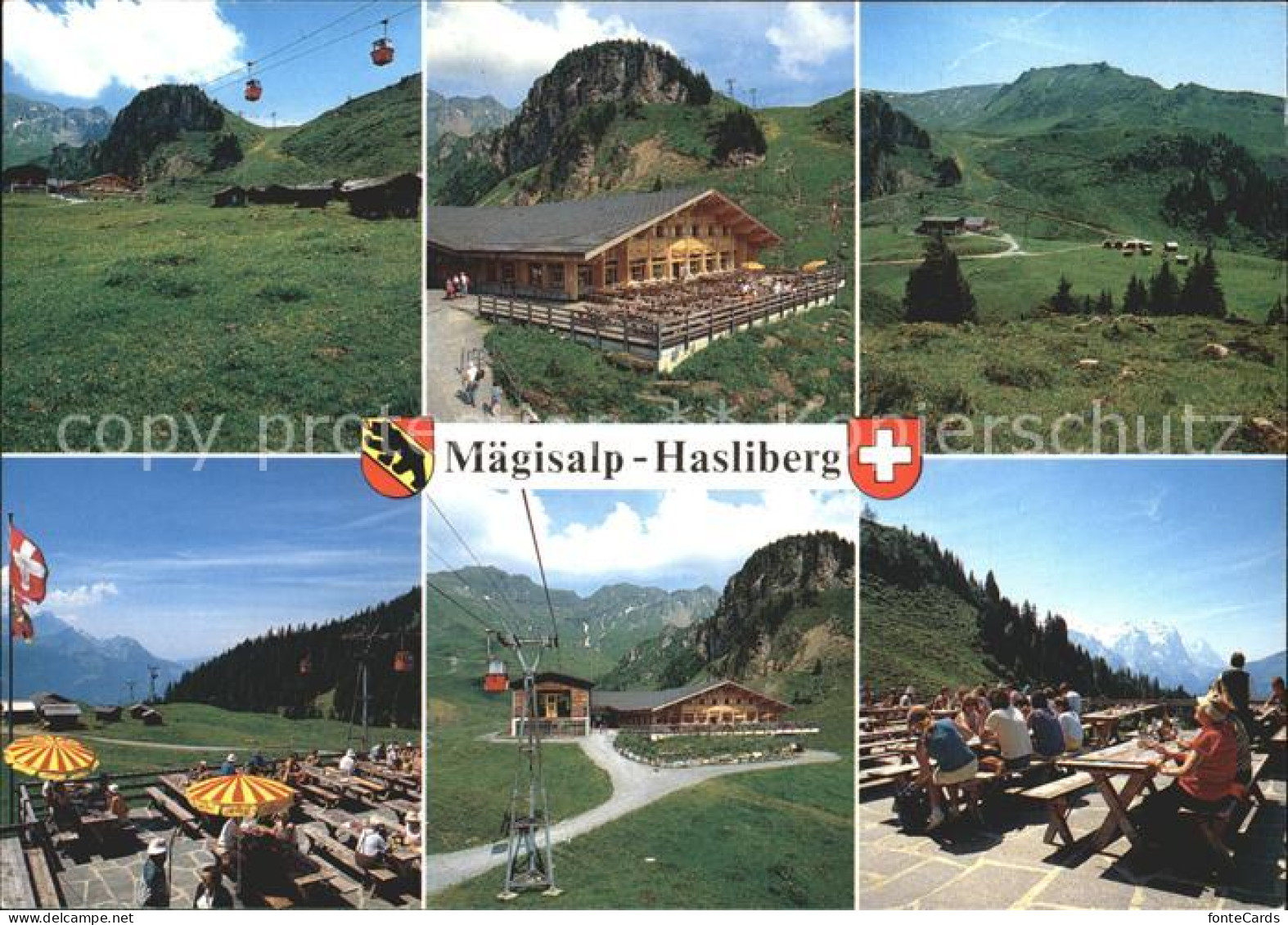 12223367 Hasliberg Maegisalp Luftseilbahn  Hasliberg Goldern - Andere & Zonder Classificatie