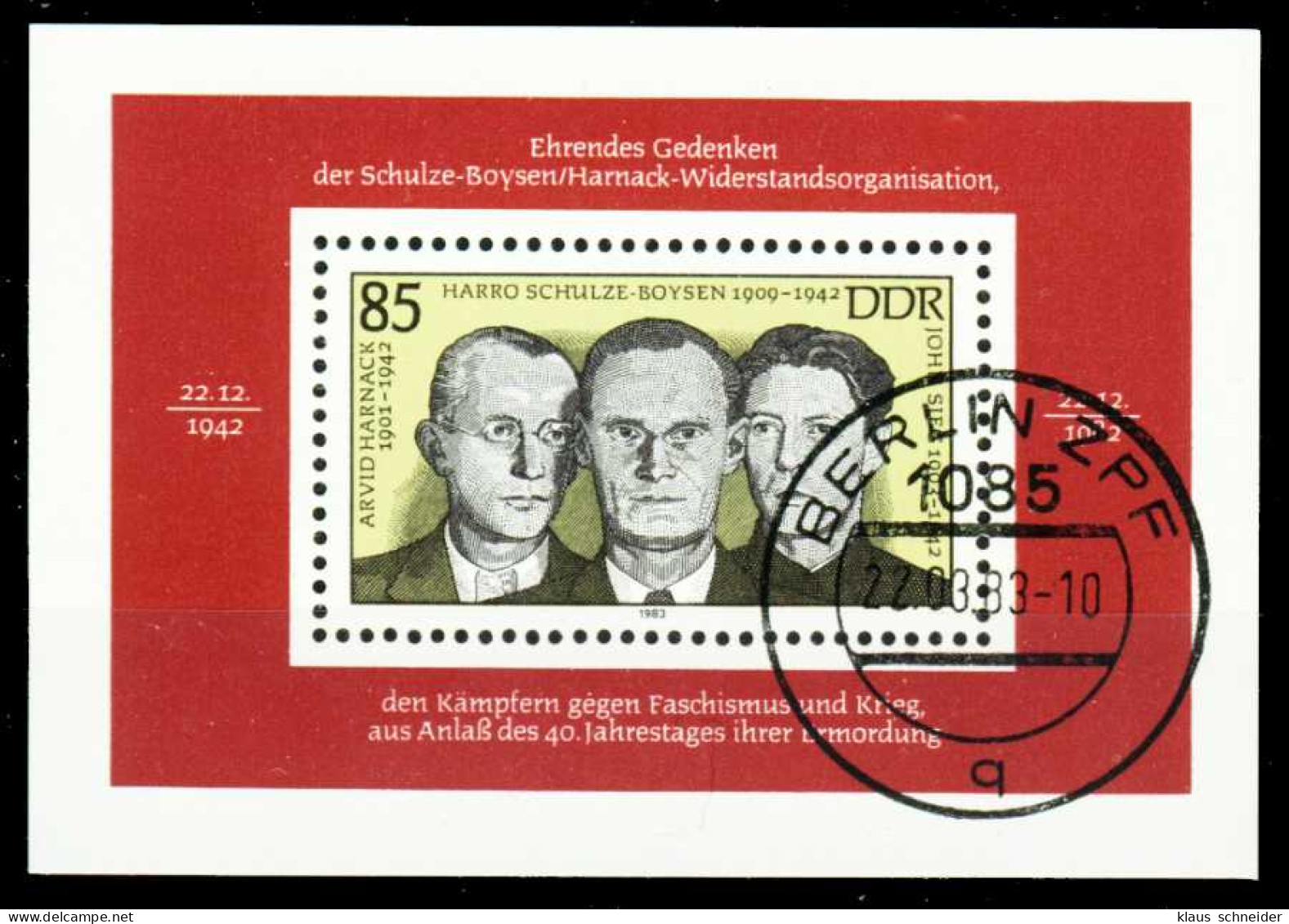 DDR BLOCK KLEINBOGEN Block 70 Gestempelt X2BF8F2 - Andere & Zonder Classificatie