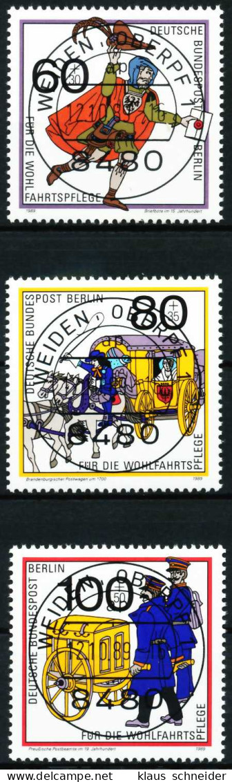 BERLIN 1989 Nr 852-854 Gestempelt X629F96 - Used Stamps