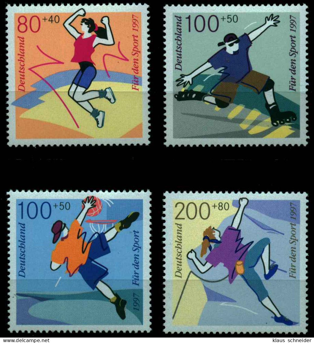 BRD 1997 Nr 1898-1901 Postfrisch SAFD56E - Unused Stamps