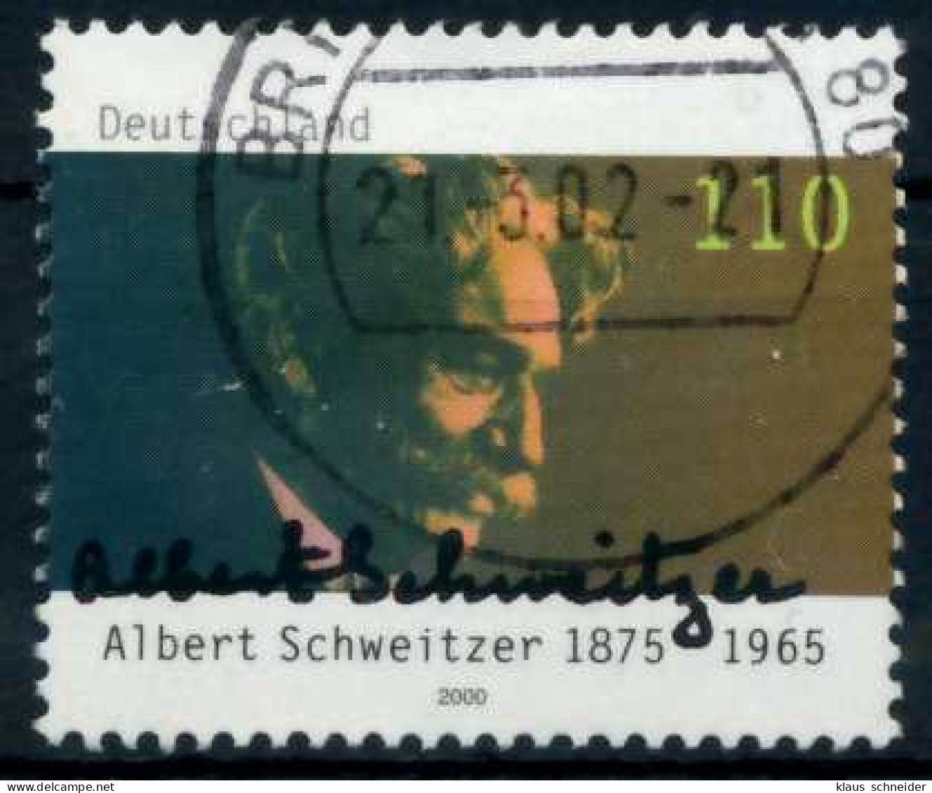 BRD 2000 Nr 2090 Zentrisch Gestempelt X6D475E - Used Stamps