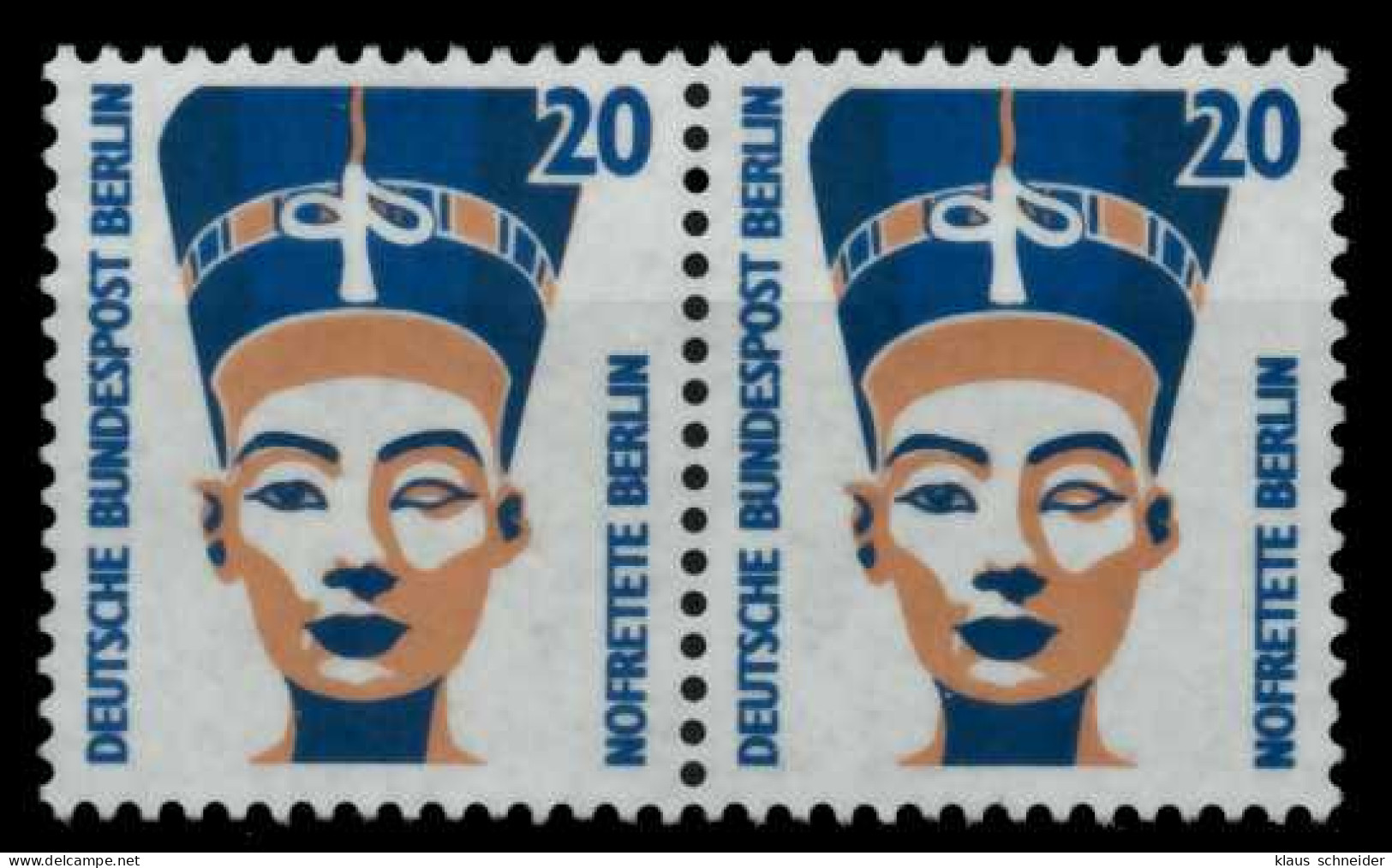 BERLIN DS SEHENSW Nr 831 Postfrisch WAAGR PAAR X702D46 - Unused Stamps