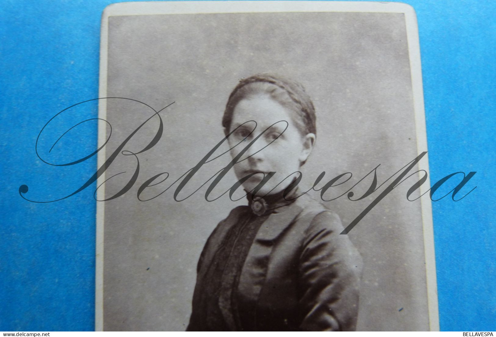 C.D.V. Carte De Visite. Atelier Portret Photo Studio BARRY  Helio House Hull. - Personas Identificadas