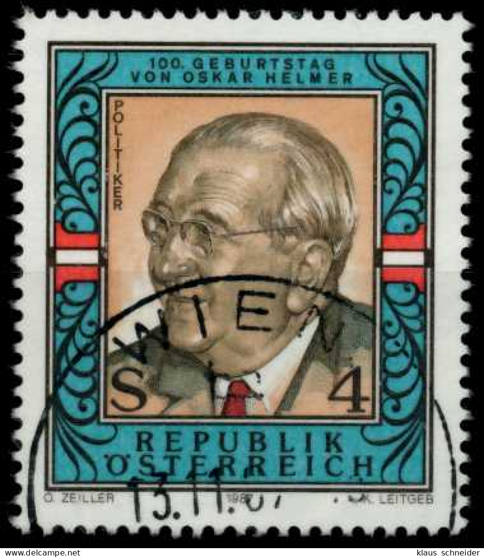 ÖSTERREICH 1987 Nr 1906 Zentrisch Gestempelt X7E368A - Used Stamps