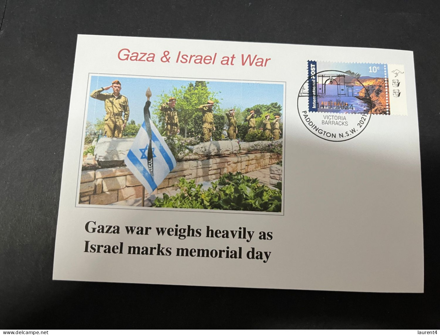 15-5-2024 (5 Z 12) GAZA War - Gaza War Weight Heavily As Israel Marks Memorial Day - Militaria