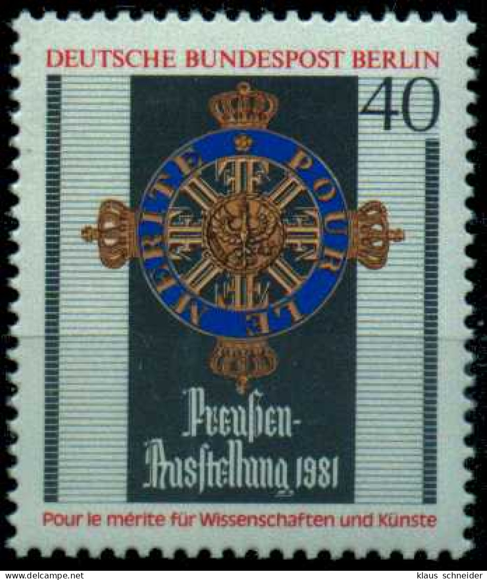 BERLIN 1981 Nr 648 Postfrisch S5F510A - Neufs