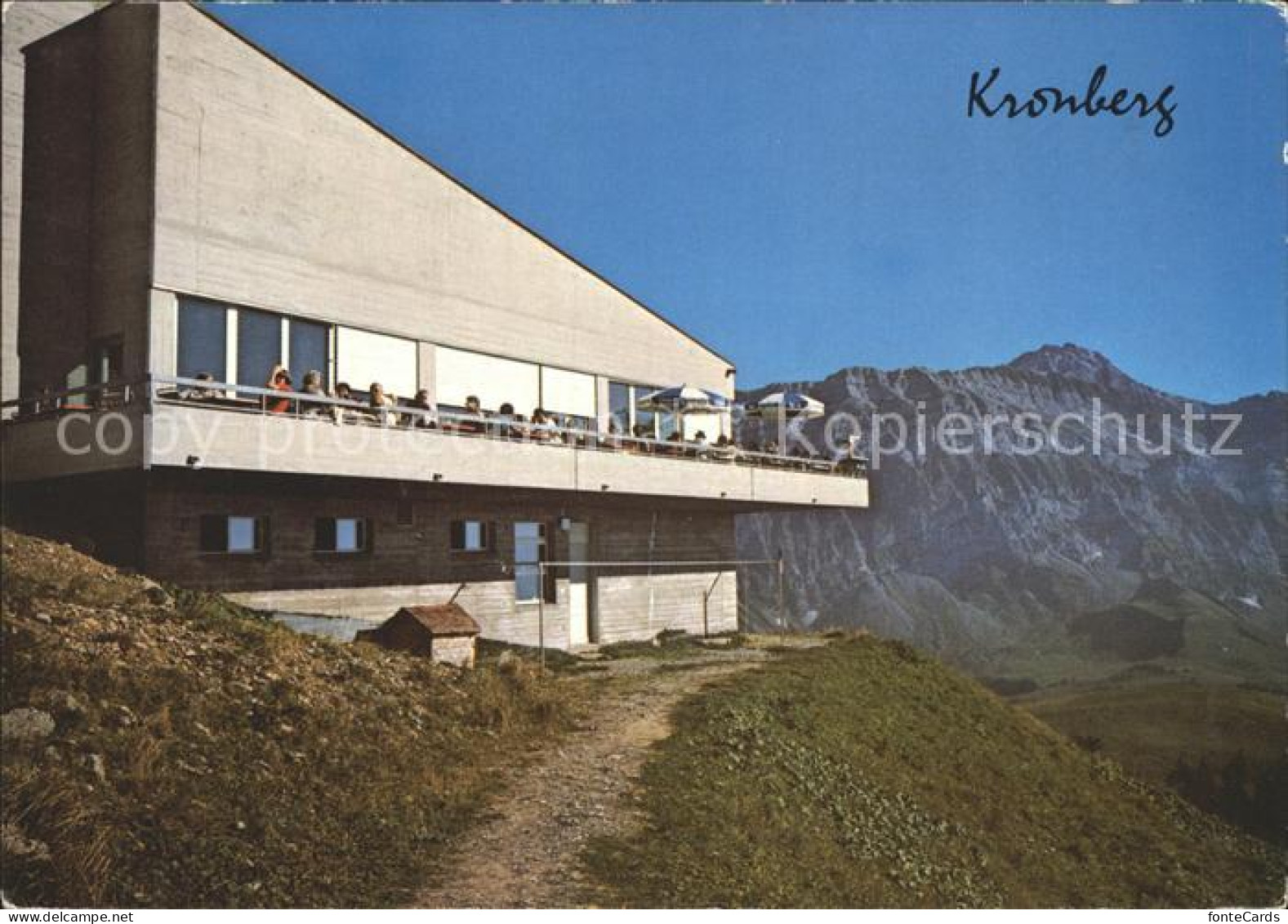 12219397 Kronberg Saentis Berggasthaus Mit Saentis Kronberg - Other & Unclassified