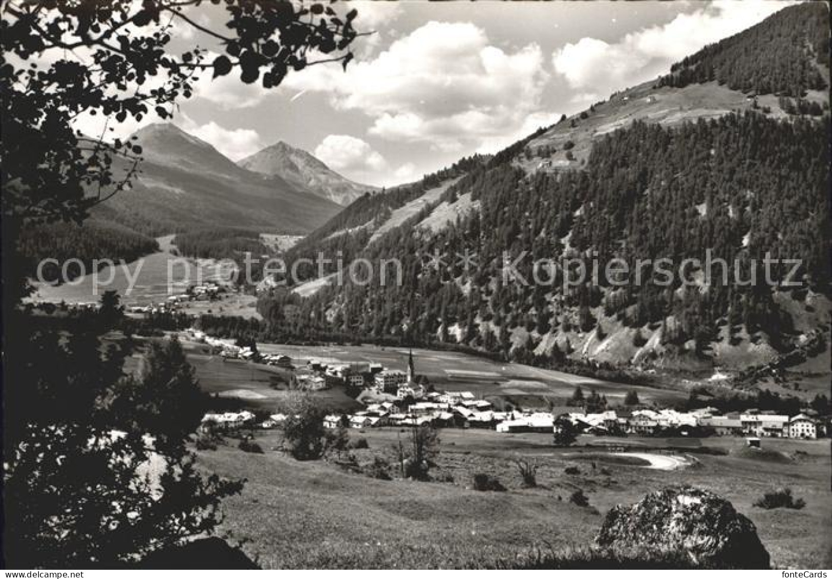 12186807 Sta Maria Muensterthal Mit Ofenpass Und Piz D`Aint Sta Maria Muensterth - Autres & Non Classés